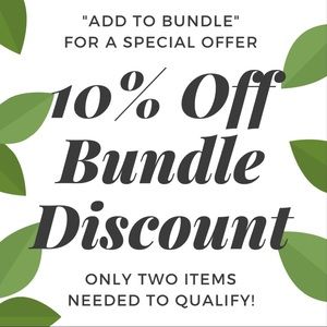 10% Off Bundle Discount!